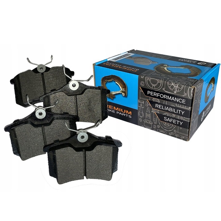 KLOCKI TYŁ TYLNE AUDI A1 A2 A3 A4 B5 B6 A6 GOLF IV PASSAT POLO SEAT SKODA