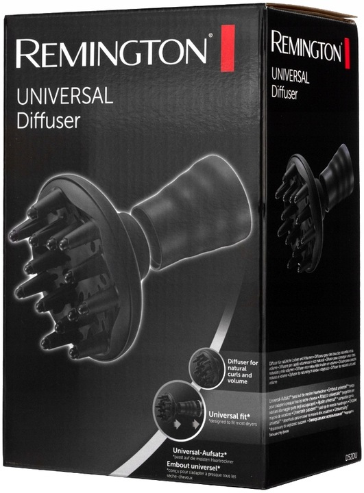 UNIWERSALNY DYFUZOR DO SUSZAREK REMINGTON D52DU KRĘCONYCH FALOWANYCH WŁOSÓW
