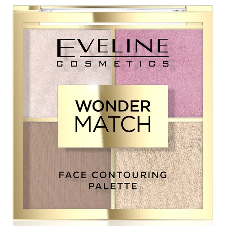 Eveline Cosmetics Wonder Match paletka do konturowania twarzy No 01