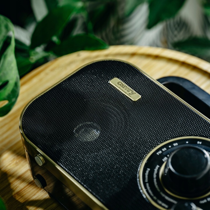 Radio Kuchenne Przenośne Zasilanie Sieciowe Bateryjne FM/AM Camry CR