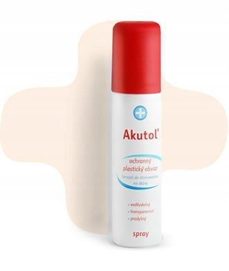 AKUTOL OPATRUNEK SPRAY DO OPATRYWANIA RAN 60 ML