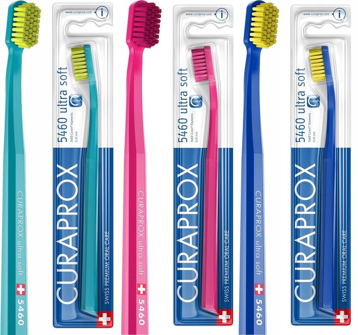 CURAPROX szczoteczka do zębów miękka CS 5460 Ultra Soft Eco Pack 3 szt