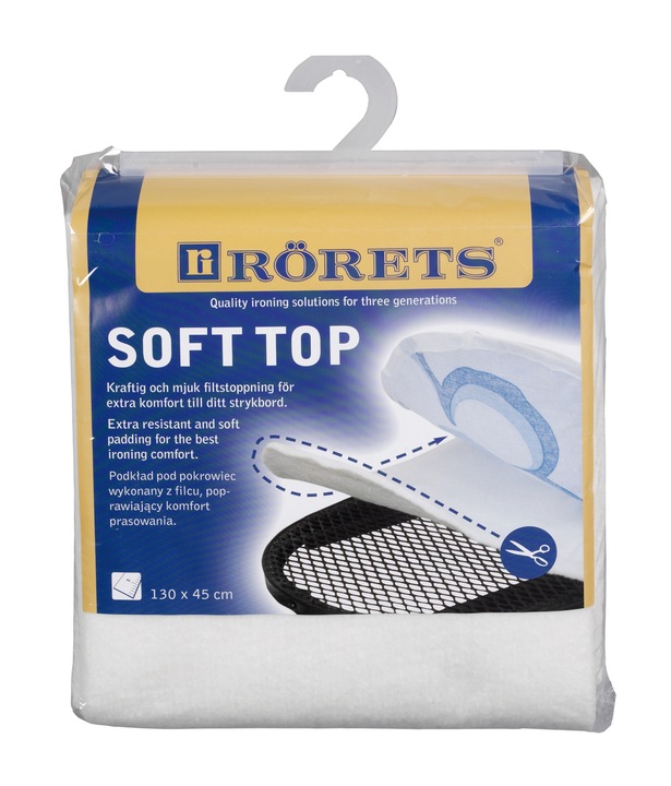 Filc pod pokrowiec na każdą deskę do prasowania RORETS SOFT TOP 45x130