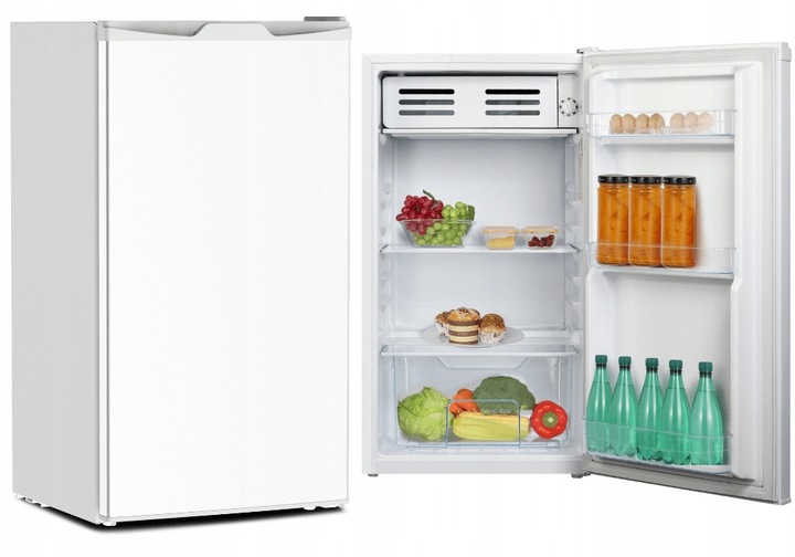 MAŁA LODÓWKA PODBLATOWA 85L WYSOKOŚĆ 82cm HOTELOWA NA DZIAŁKĘ BIAŁA