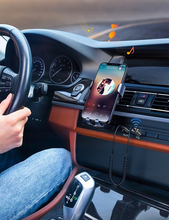 TRANSMITER BLUETOOTH 5.0 KABEL USB 2.0 AUX ESSAGER