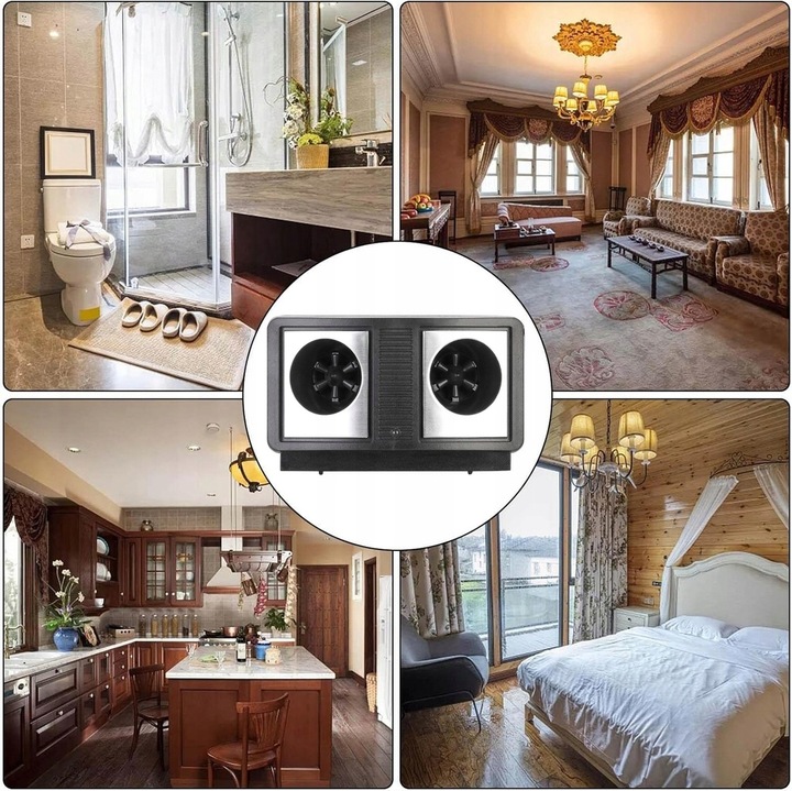 SKUTECZNY ODSTRASZACZ ULTRADŹWIĘKOWY GRYZONI MYSZY SZCZURÓW KUN