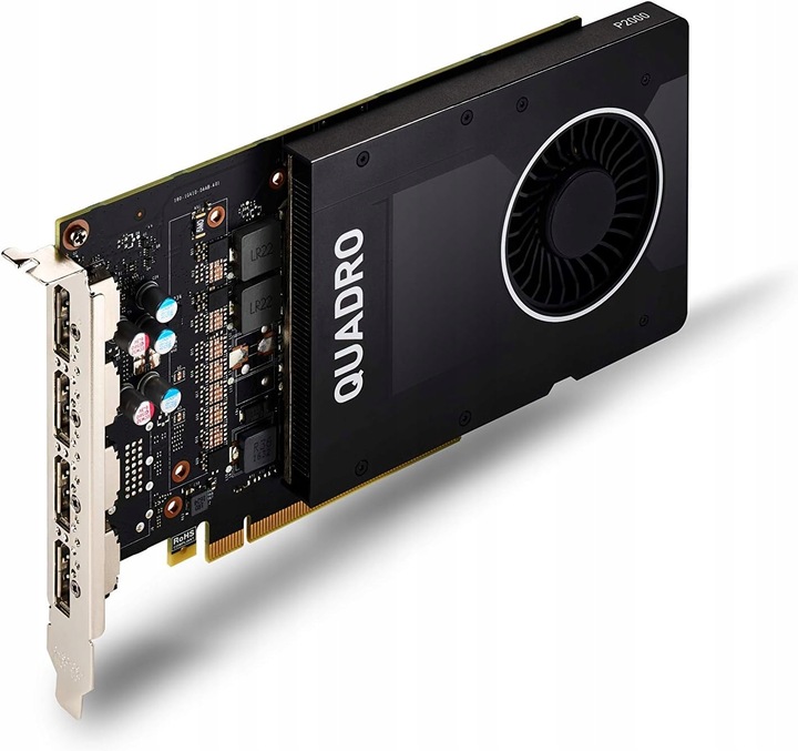 Karta graficzna NVIDIA QUADRO P2000 5GB 160BIT GDDR5 4X DP profesjonalna