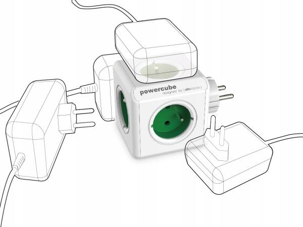 Rozgałęziacz zasilająca PowerCube Original - 5 gn.