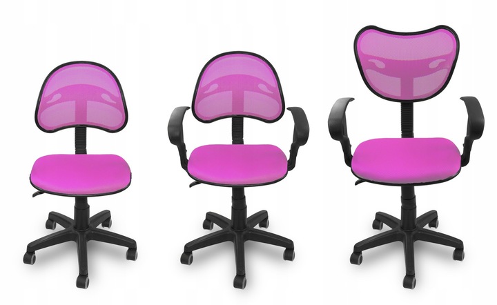 FOTEL DLA DZIECI MŁODZIEŻOWY STYLOWY KRZESŁO OBROTOWE BIUROWE KOLORY