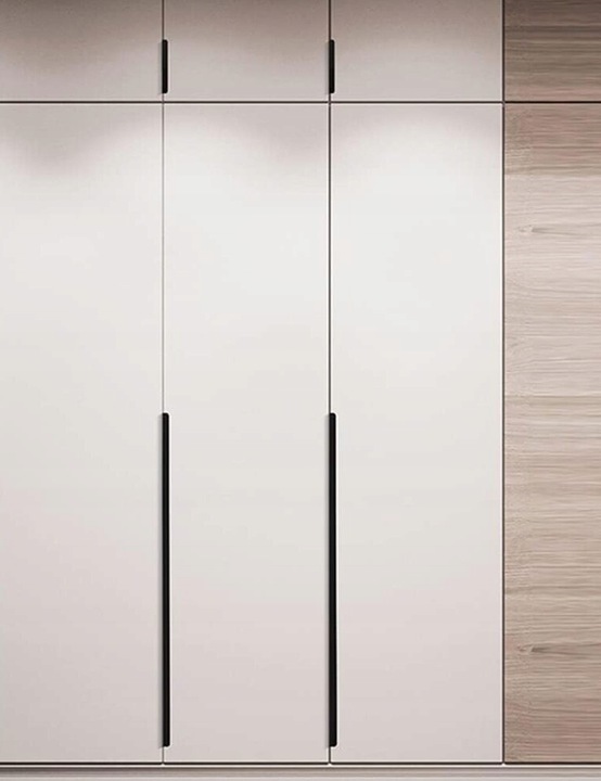 UCHWYT KRAWĘDZIOWY CZARNY 120cm UCHWYT MEBLOWY