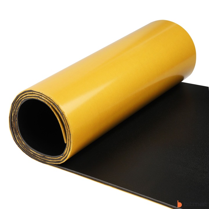 MATA PIANKA WYGŁUSZAJĄCA MASKI silnika HAŁAS 10mm komora gąbka z klejem