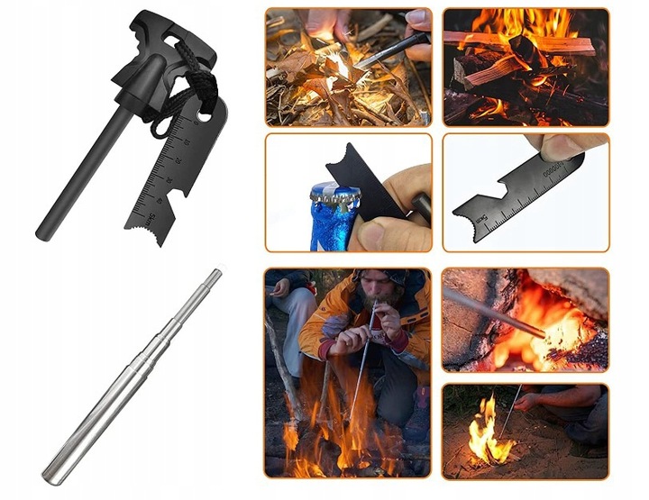 WOJSKOWY MEGA ZESTAW XXL Survivalowy PRZEŻYCIA