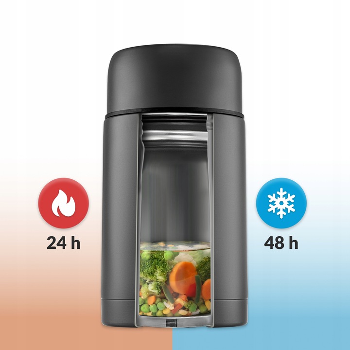 TERMOS OBIADOWY NA ZUPĘ ŻYWNOŚĆ POJEMNIK TERMICZNY