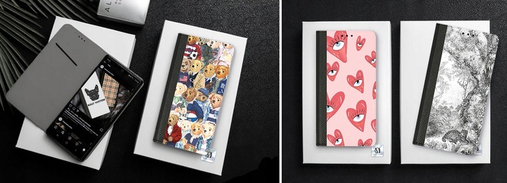 NAJLEPSZE ETUI Z KLAPKĄ DO XIAOMI REDMI NOTE 13 PRO 5G WZORY JAKOŚĆ