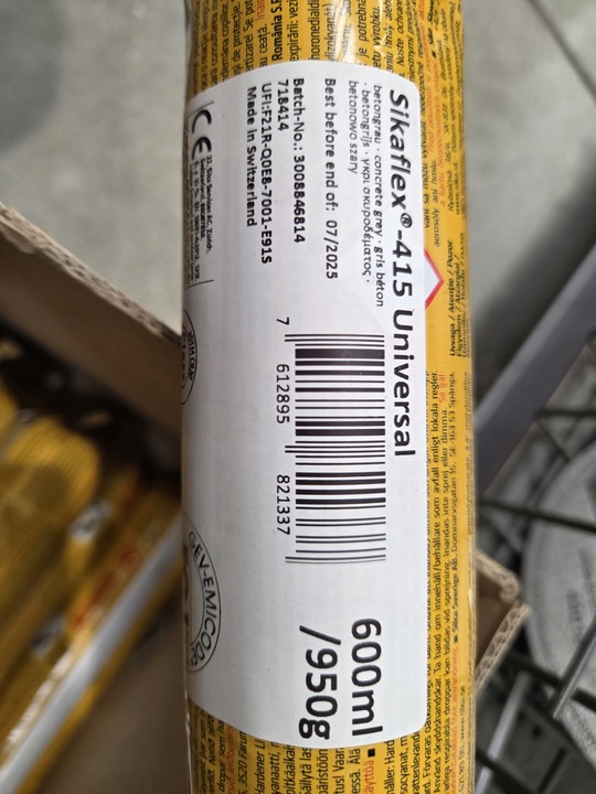 Uszczelniacz poliuretanowy do dylatacji SIKAFLEX 415 Universal 600ml szary