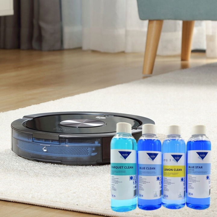 Zestaw 4 płynów do każdego robota mopującego myjącego podłogi uniwersalny