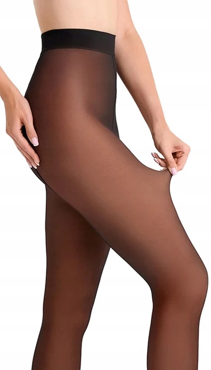 GABRIELLA SECOND SKIN rajstopy wyszczuplające transparentne 50DEN - 4/5