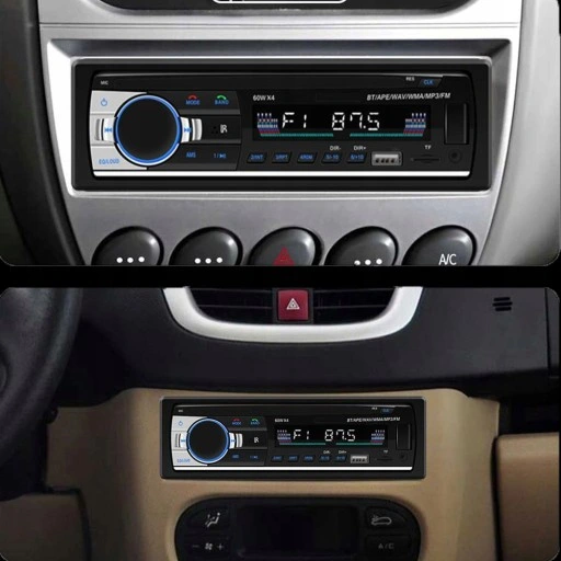 Radio Samochodowe Bluetooth 1Din USB AUX TF Pilot