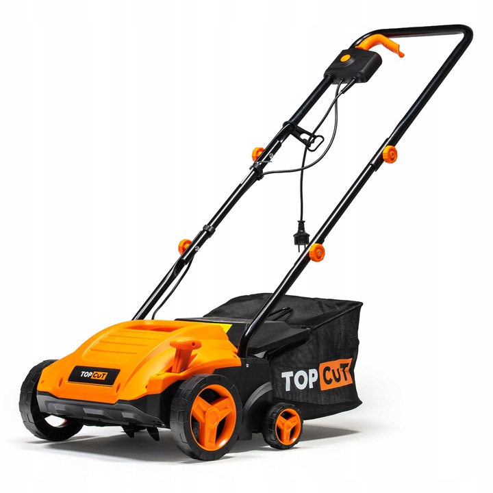 AERATOR WERTYKULATOR ELEKTRYCZNY DO TRAWY 1500W 32CM -12 MM +4 MM KOSZ