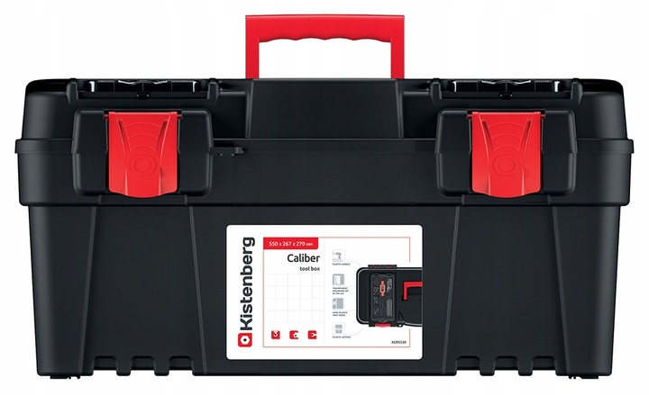 Skrzynka narzędziowa uniwersalna 55x27 KARGO CLASSIC z tacką i