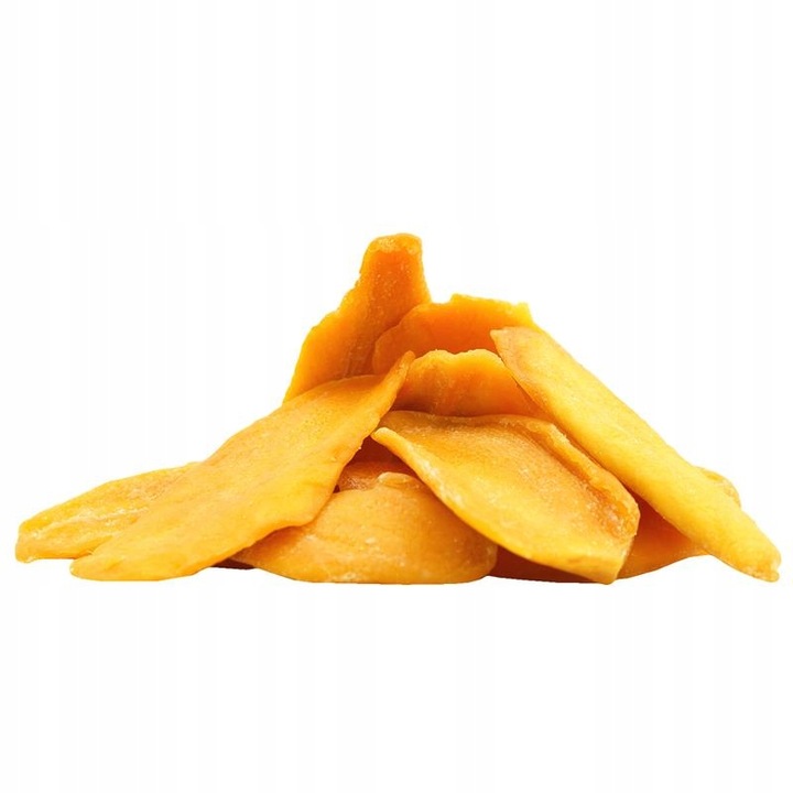 MANGO SUSZONE PLASTRY z dodatkiem cukru słodka przekąska 500g