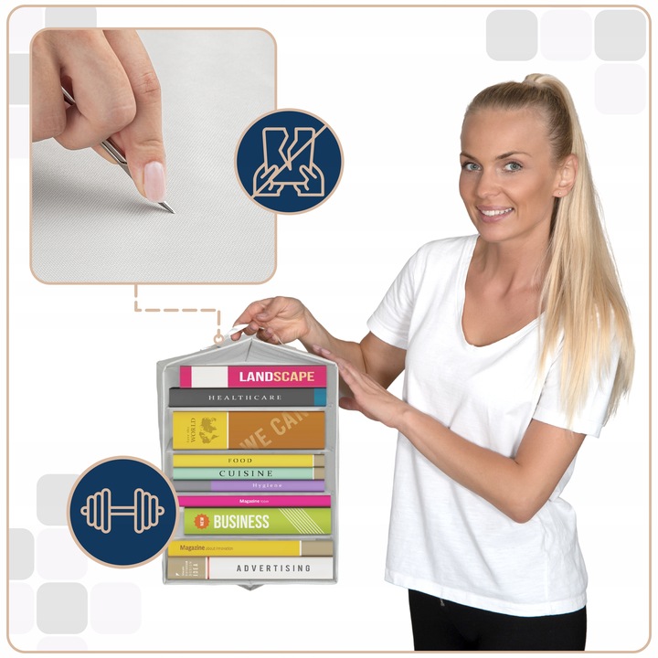 2x organizer pudełko na ubrania spodnie do szuflady garderoby szaf