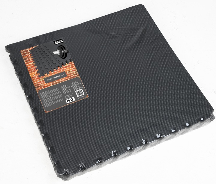 OCHRONNA MATA PODŁOGOWA PUZZLE SIŁOWNIA FITNESS POD SPRZĘT 120x180x2cm