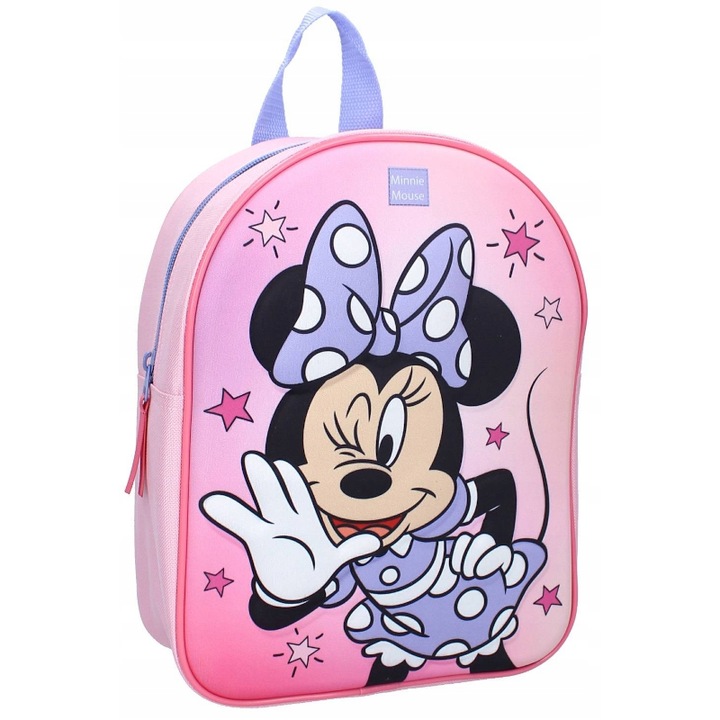VADOBAG MAŁY PLECAK PRZEDSZKOLNY DLA DZIECI MYSZKA MINNIE MOUSE NADRUK 3D