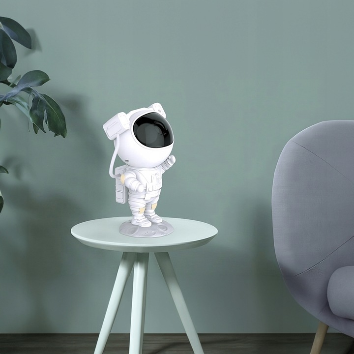PROJEKTOR GWIAZD NIEBA LED LAMPKA NOCNA ASTRONAUTA XXL