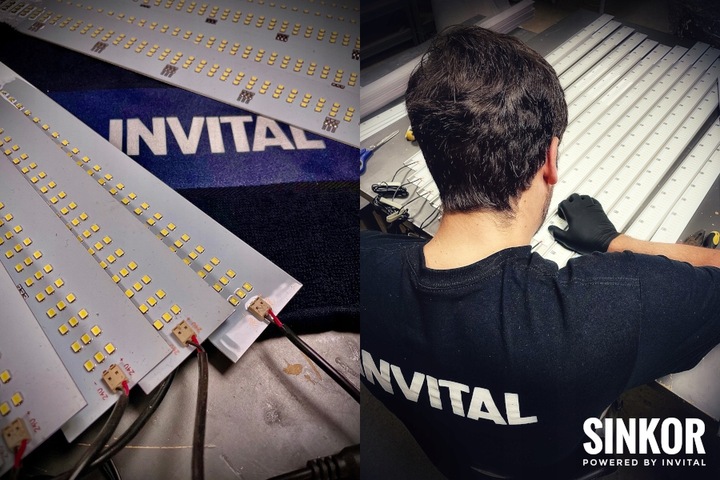 Sinkor LED II 30 cm WRB 10W z Wifi LED Control