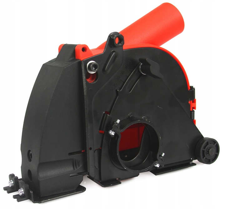 OSŁONA PRZECIWPYŁOWA DO SZLIFIERKI BRUZDOWNICA 125 ADAPTERY KLUCZ