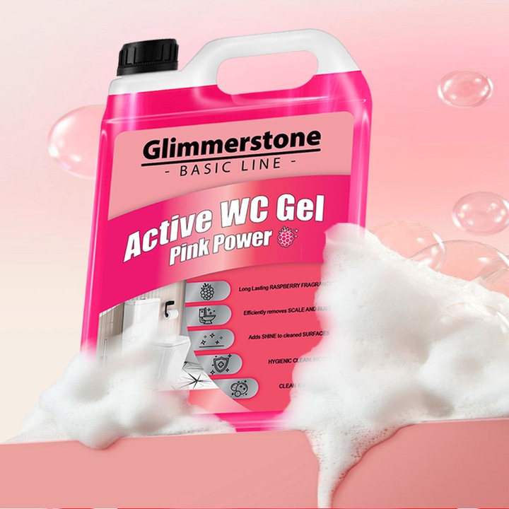 ŻEL PŁYN DO CZYSZCZENIA WC TOALETY SANITARIATÓW TOALET BEZ KAMIENIA 5L