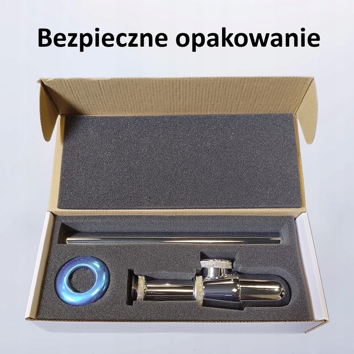 SYFON DO UMYWALKI REGULOWANY UNIWERSALNY UMYWALKOWY 32mm CHROM