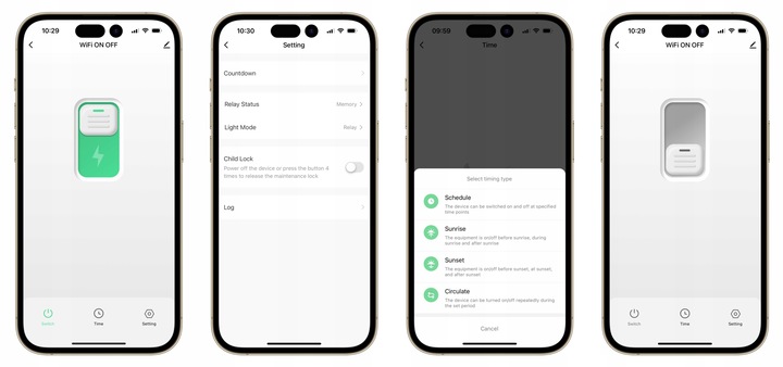 Przekaźnik WiFi 16A na szynę DIN włącznik ON OFF TUYA Smart Life