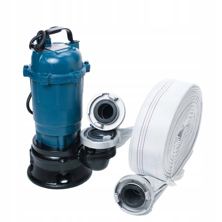 POMPA DO WODY SZAMBA Z ROZDRABNIACZEM + WĄŻ 20M