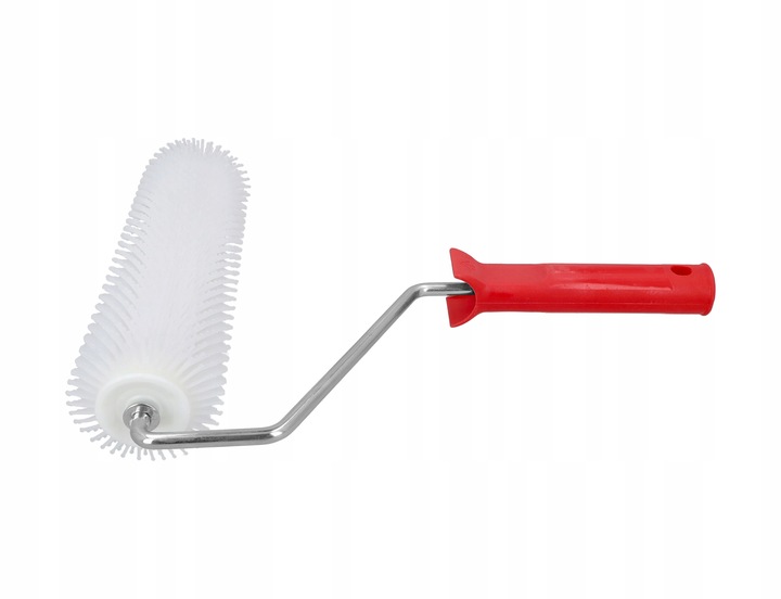 Wałek do odpowietrzania wylewek 25cm Na-Bu | średnica 80mm | igły 13mm