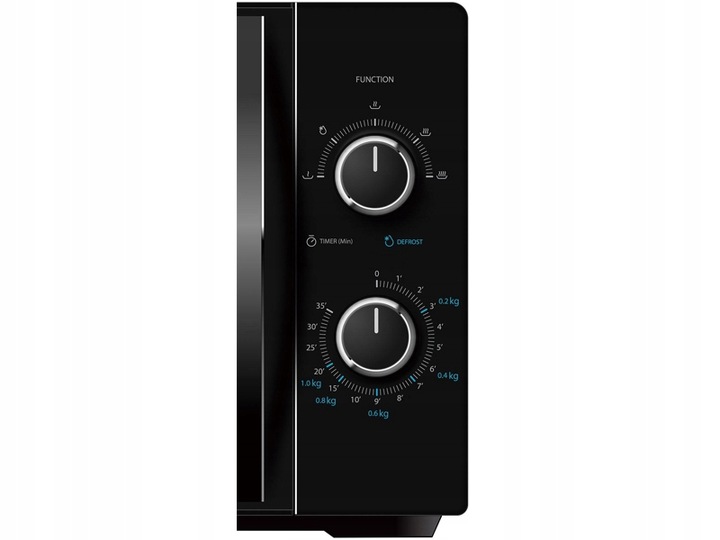 KUCHENKA MIKROFALOWA TOSHIBA MWP-MM20P | MIKROFALÓWKA |700W| CZARNA