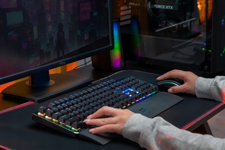 Klawiatura MAD DOG GK600 Outemu Red Czarny