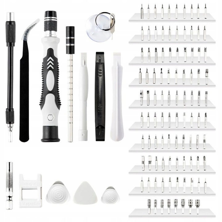 ZESTAW PRECYZYJNYCH ŚRUBOKRĘTÓW 115w1 TORX WKRĘTAK