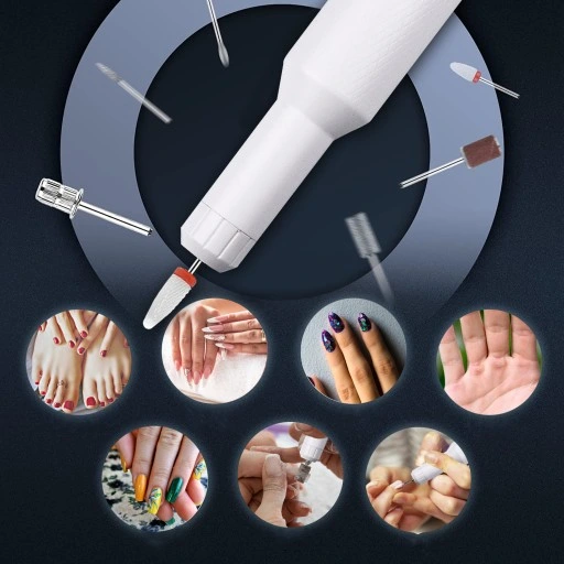 Mini Frezarka do Paznokci Manicure Zestaw 20000RPM