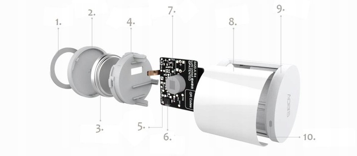 CZUJNIK RUCHU I NATĘŻENIA ŚWIATŁA ZigBee 3.0 Aqara Motion Sensor P1
