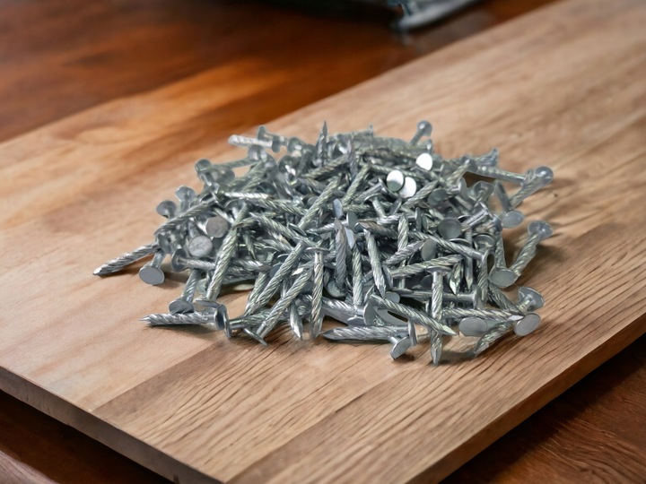 Gwoździe do Papy Papowe Skręcane Papiaki Skrętne 3,0x30 mm OCYNK 5 kg