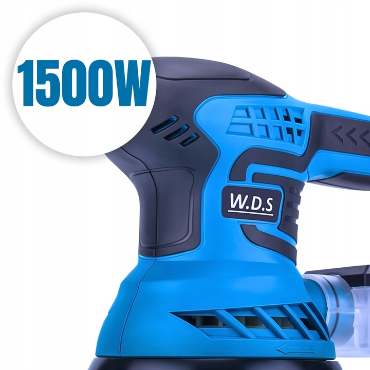 SZLIFIERKA MIMOŚRODOWA OSCYLACYJNA ELEKTRYCZNA DO DREWNA METALU 125MM