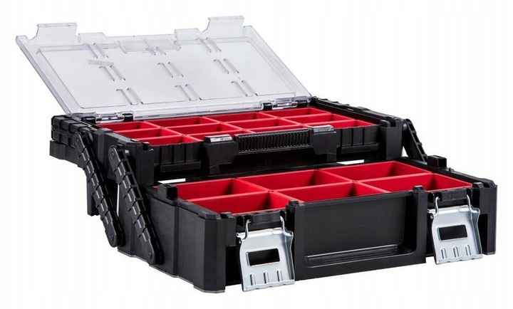 Skrzynka KETER Organizer na Kołki Wkręty Śruby Nakrętki Przynęty