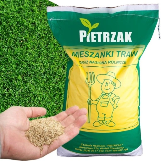 TRAWA MIESZANKA kośna pastwiskowa NA SIANO DLA BYDŁA Z KONICZYNĄ 10kg