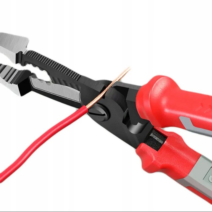 SZCZYPCE WIELOFUNKCYJNE 9w1 DLA ELEKTRYKÓW NOŻYK ŚCIĄGACZ ZACISKARKA