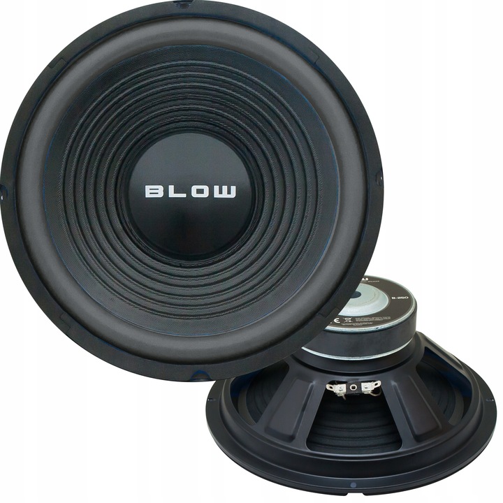 GŁOŚNIK BASOWY NISKOTONOWY WOOFER B-250 250MM 25CM 200W 10'' 8OHM