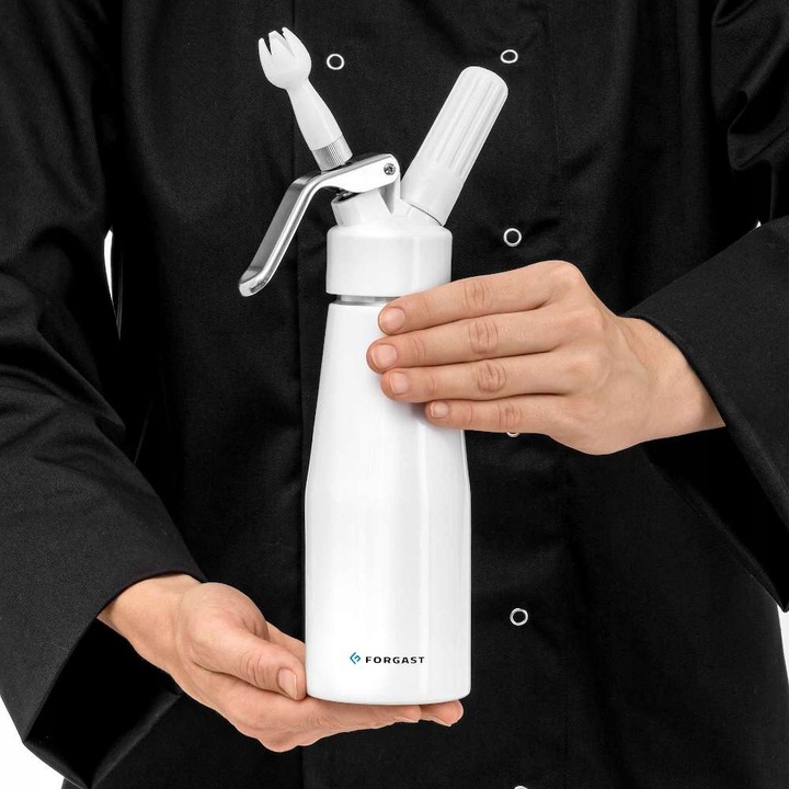 SYFON DO BITEJ ŚMIETANY POJ. 0,5 L FORGAST FG11281