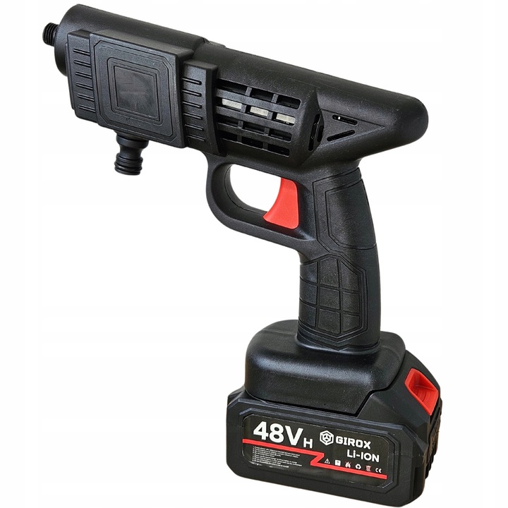 MYJKA BEZPRZEWODOWA CIŚNIENIOWA SAMOCHODOWA AKUMULATOROWA + 2x BATERIA