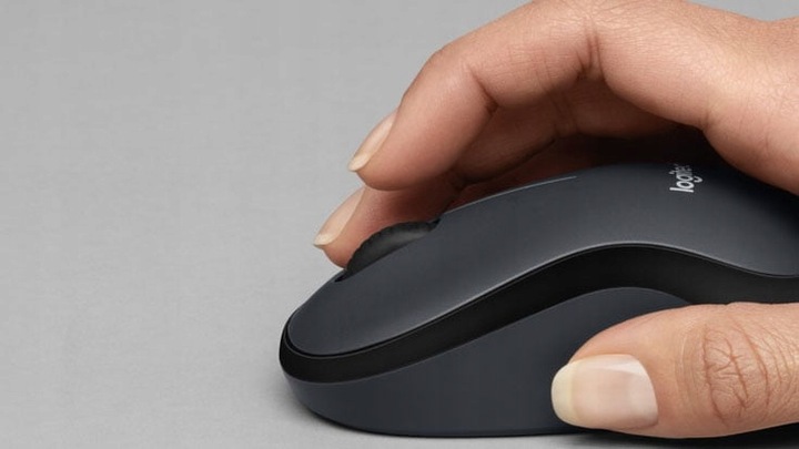 Myszka bezprzewodowa Logitech M220 910-004878 910004878 sensor optyczny